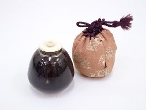 陶六造　茶入（仕覆付）　□z